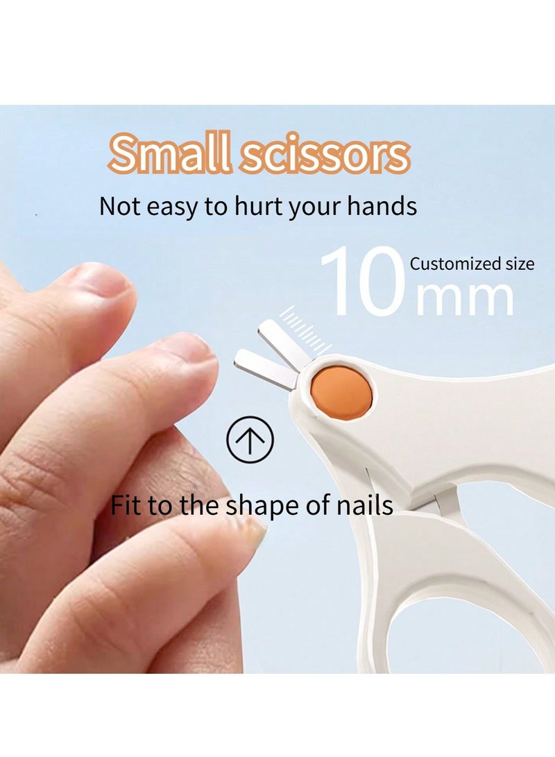 Bebiland Baby Nail Clippers Kit Baby Grooming Set with Nail Clippers, Scissors, Nail File, Baby Care Kit Fingernail Cutter for Baby, Newborn,Infant, Toddler, Kid(Bear) - Image 3