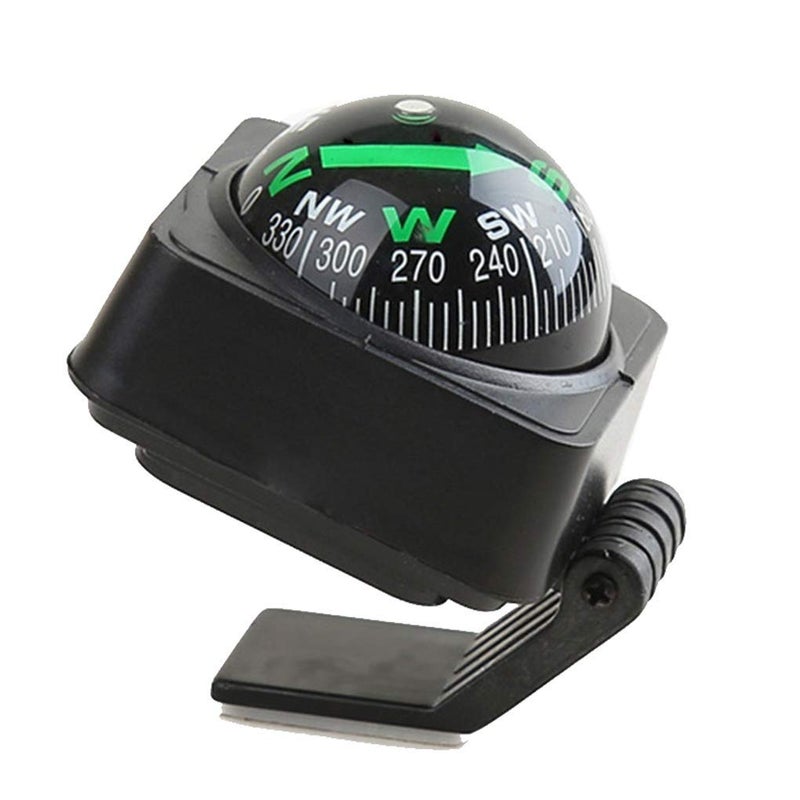 Self Adhesive Compass Ball Dashboard Navigation Guide For Car Truck Boat - Image 2