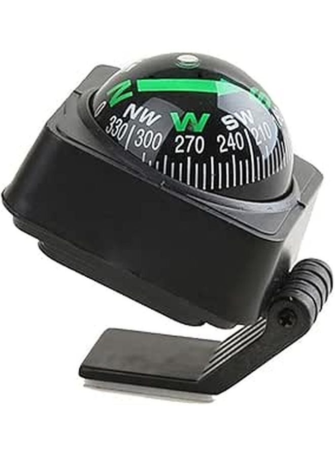 Self Adhesive Compass Ball Dashboard Navigation Guide For Car Truck Boat - Image 1