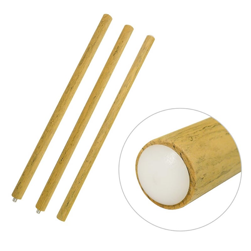 HSP 4' & 6' Collapsible Portable Foam Padded and Bendy Yoga Stick and Posture Pole for Deep Stretch, Flexibility, Mobiity Exercises, Balance, and Strength - Image 3