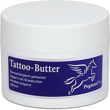 Pegasus Pro Tattoo Care Cream Special 250 ml Vegan Tattoo Care without Mineral Oil - Image 1