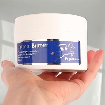 Pegasus Pro Tattoo Care Cream Special 250 ml Vegan Tattoo Care without Mineral Oil - Image 3