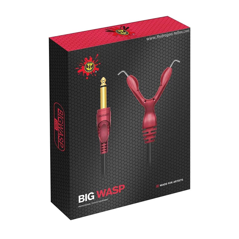BIGWASP Premium Quality 79 Inches Silicone Soft Tattoo Clip Cord for Tattoo Machines - Image 1