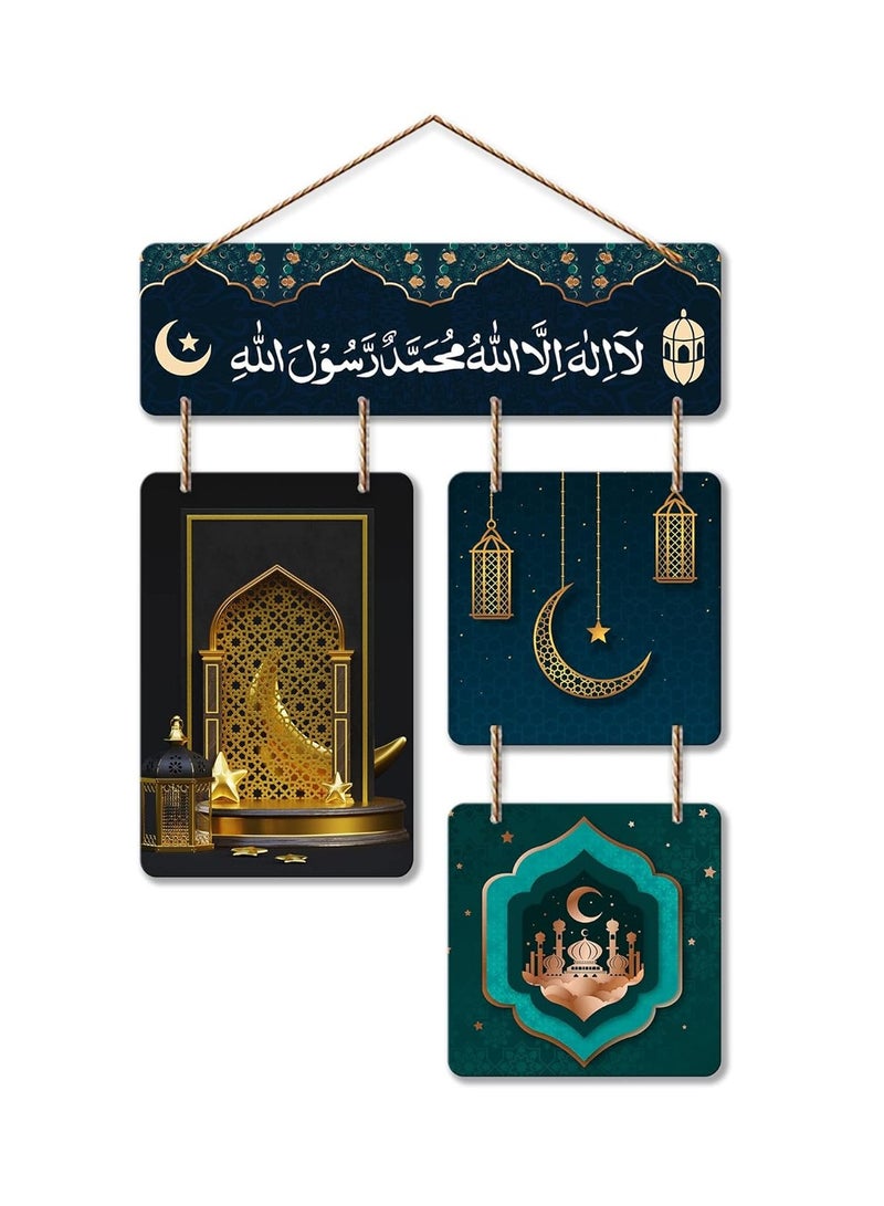 Artvibes Positive Quote Decorative Wall Art MDF Wooden Wall Hanger for Living Room Bedroom Modern Decor Items Office Gifts Wall Hanging For Home Decoration Artworks WH 6519N - Image 1