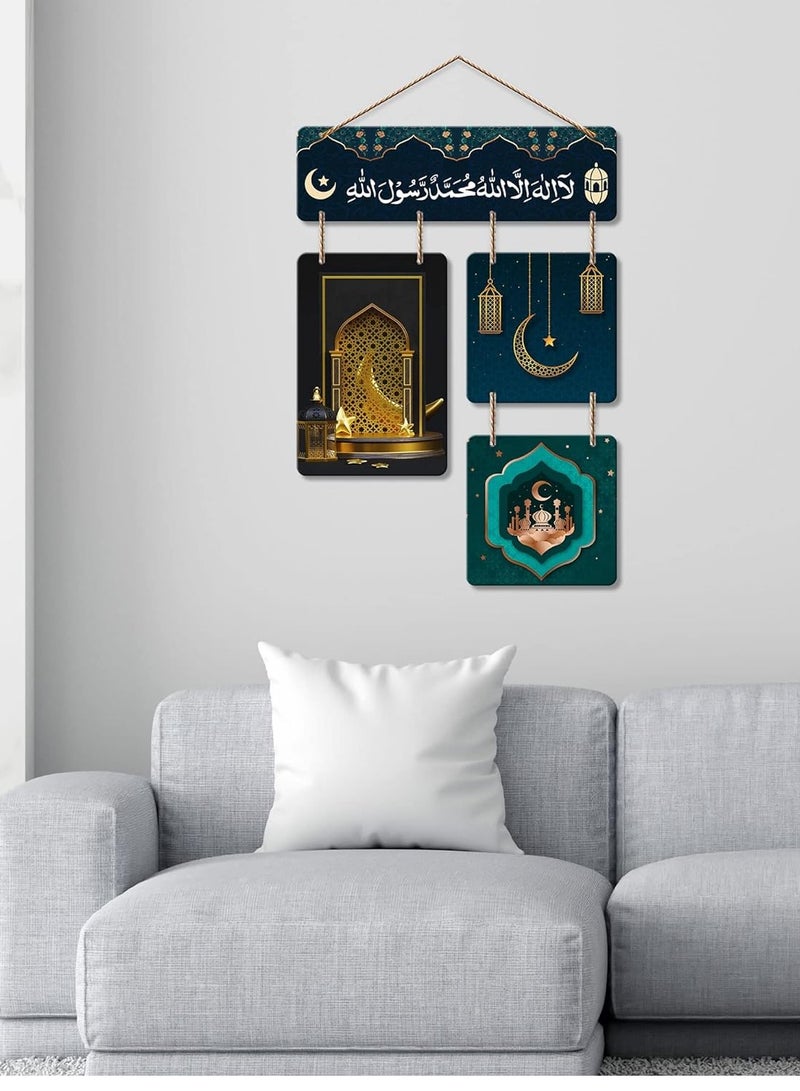 Artvibes Positive Quote Decorative Wall Art MDF Wooden Wall Hanger for Living Room Bedroom Modern Decor Items Office Gifts Wall Hanging For Home Decoration Artworks WH 6519N - Image 2