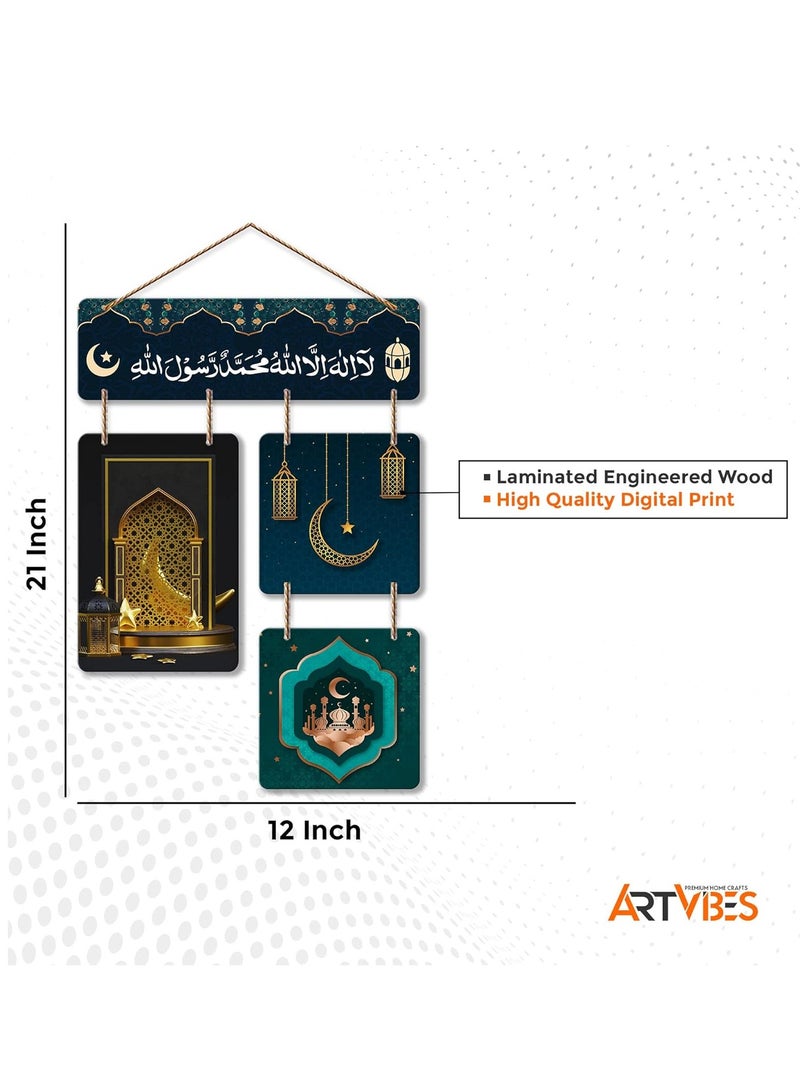 Artvibes Positive Quote Decorative Wall Art MDF Wooden Wall Hanger for Living Room Bedroom Modern Decor Items Office Gifts Wall Hanging For Home Decoration Artworks WH 6519N - Image 4