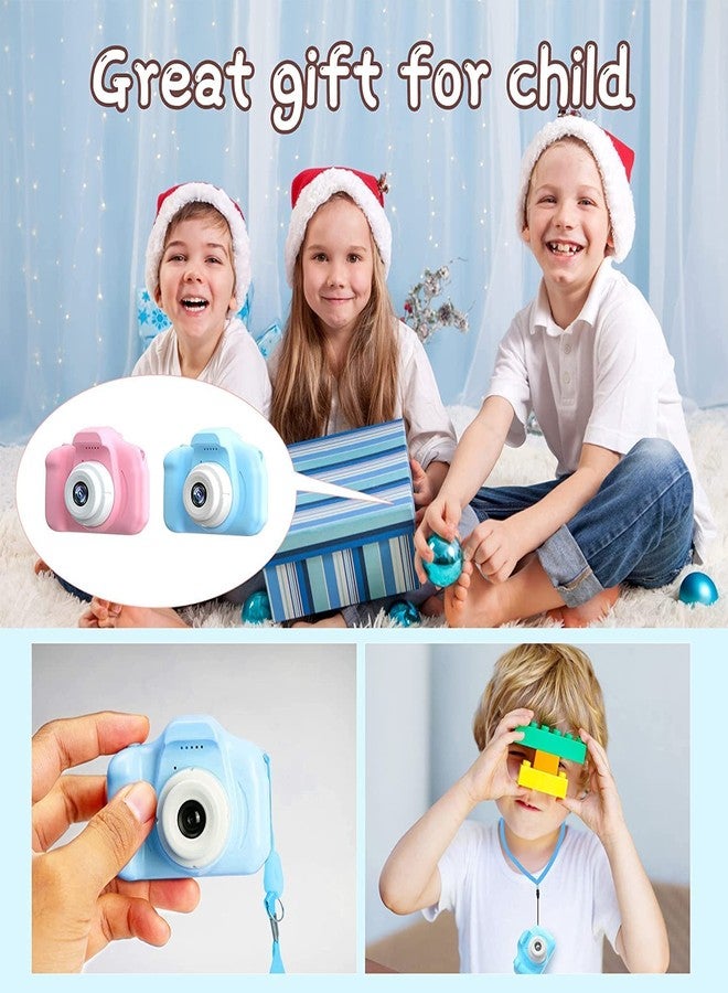 Mount Emporium كاميرا أطفال من ماونت إمبوريوم، هدية عيد الميلاد وأعياد الميلاد للبنات والأولاد من سن 4 إلى 14 عامًا، كاميرا رقمية مع فيديو عالي الدقة (كامي بلو) - Image 2