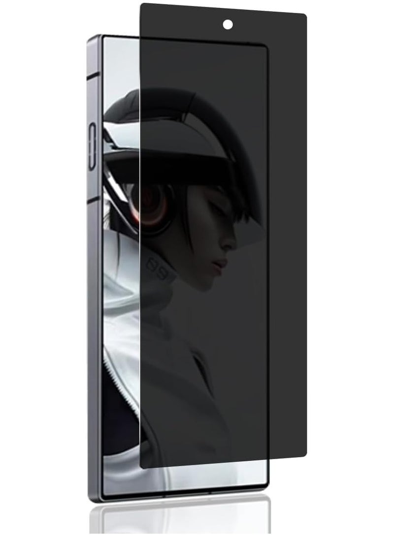 general [2 Pack] Privacy Screen Protector Compatible with ZTE Nubia Red Magic 9 Pro/Red Magic 9 Pro Plus, 9H Hardness HD Anti-Scratch Anti-Fingerprint Anti-Spy Tempered Glass - Image 1