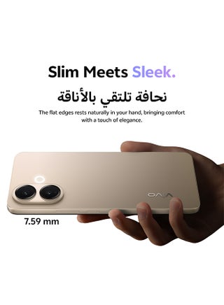 V70 Lite AI 5G Dual SIM Gold 8GB RAM 128GB With (90 W Charger Supporting) Exclusive Gifts Smart Watch And 24 Months Warranty + 1 Year Screen Replacement - Middle East Version - view 5