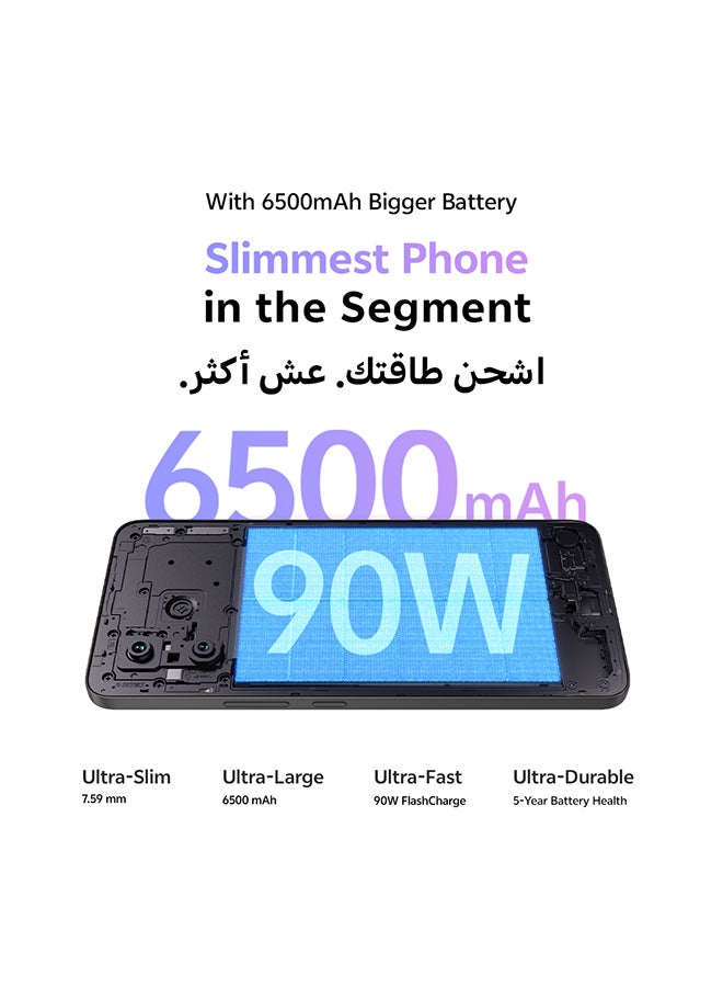 فيفو V70 لايت 5G ثنائي الشريحة ذهبى 8 جيجابايت رام 128 جيجابايت مع شاحن 90 واط هدايا حصرية ساعة ذكية وضمان 24 شهر + سنة واحدة لاستبدال الشاشة - نسخة الشرق الأوسط - Image 3