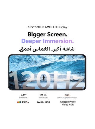 V70 Lite AI 5G Dual SIM Gold 8GB RAM 128GB With (90 W Charger Supporting) Exclusive Gifts Smart Watch And 24 Months Warranty + 1 Year Screen Replacement - Middle East Version - view 4