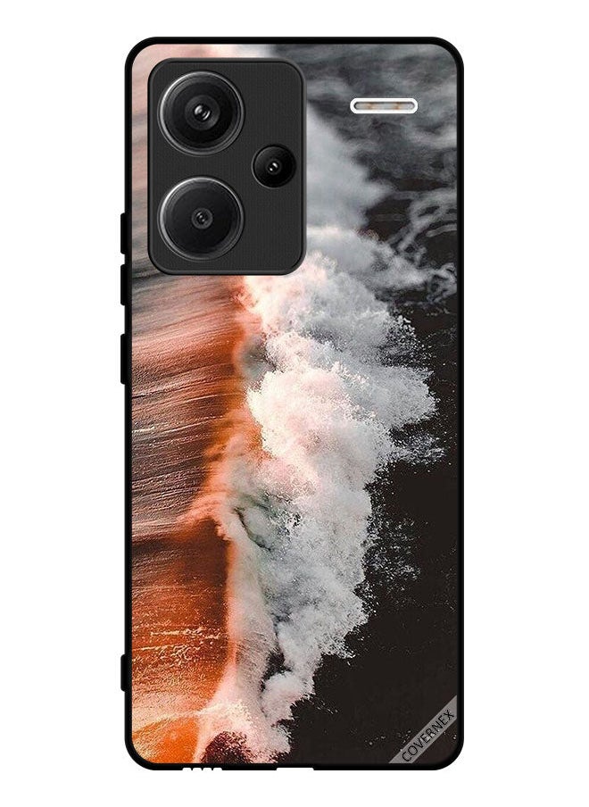 Covernex Protective Case Cover For Xiaomi Redmi Note 13 Pro Plus Sea Water Wave  - Image 1