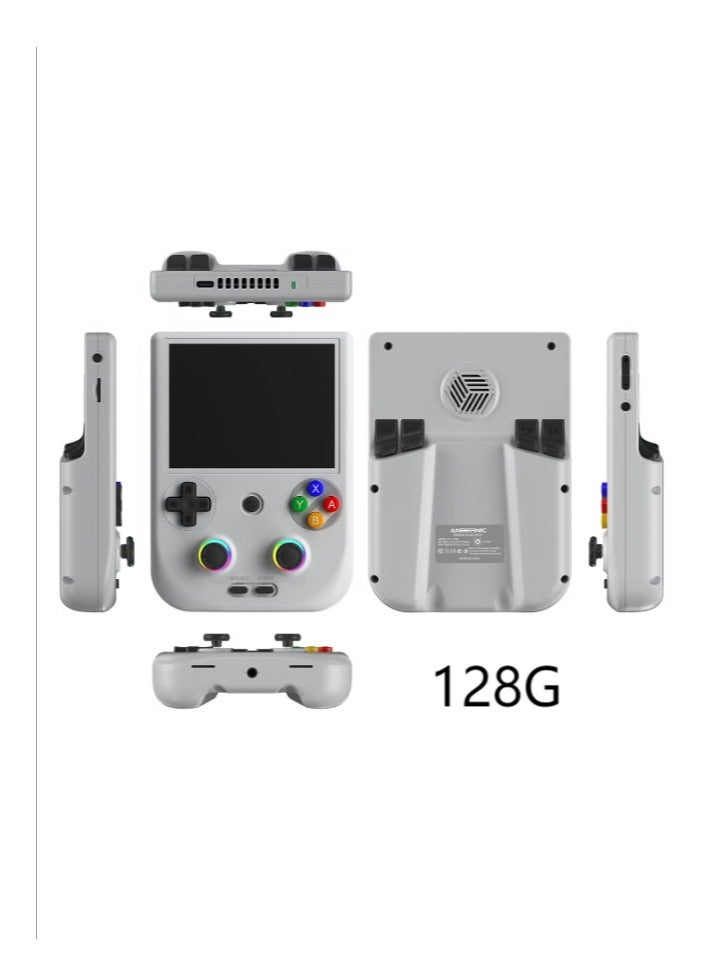 ANBERNIC RG406V Handheld Game Console Unisoc T820 Android 13 4Inch IPS Multi Touch Screen 5500mAh 5G WIFI Bluetooth Retro Video Players(128G Grey) - Image 1