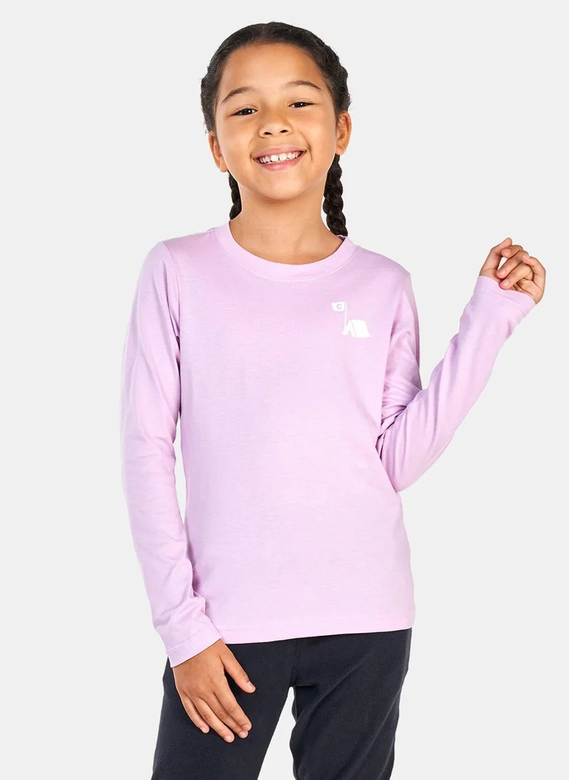 Columbia Kids' Hazeldel Hill™ Long Sleeve Graphic T-Shirt
