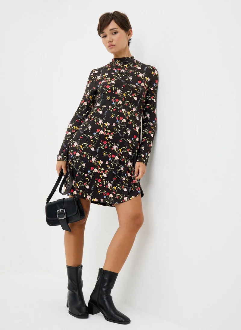 Matalan Multicolour Ditsy Floral Supersoft Mini Dress