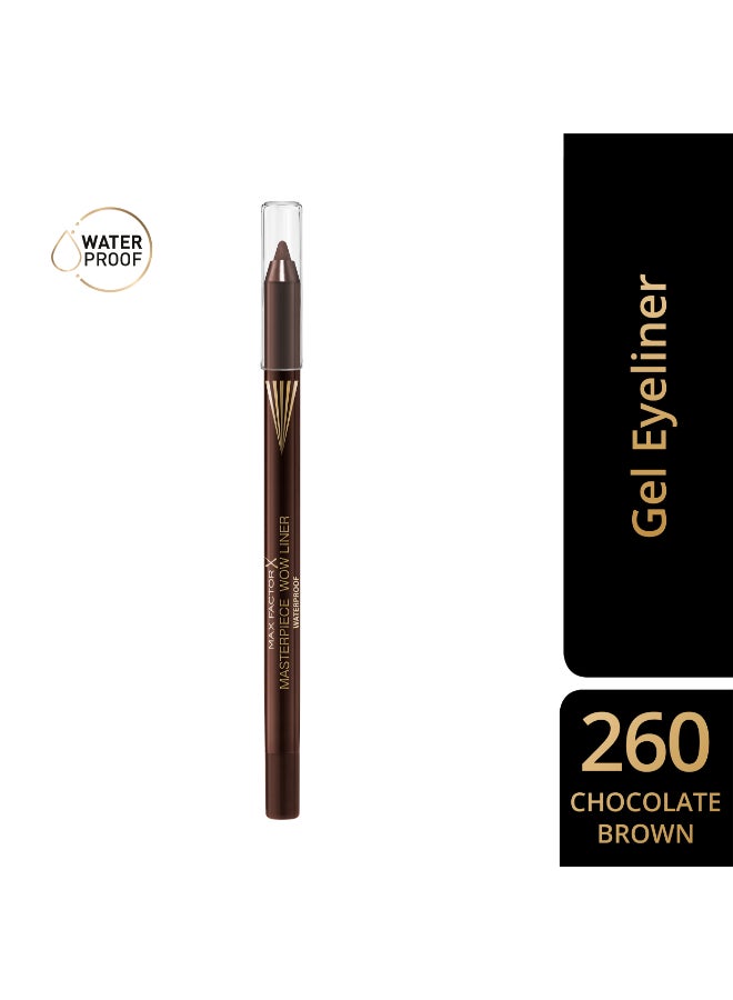 Max Factor Masterpiece Wow Liner - 260 - Chocolate Brown, 1.2g - Image 2
