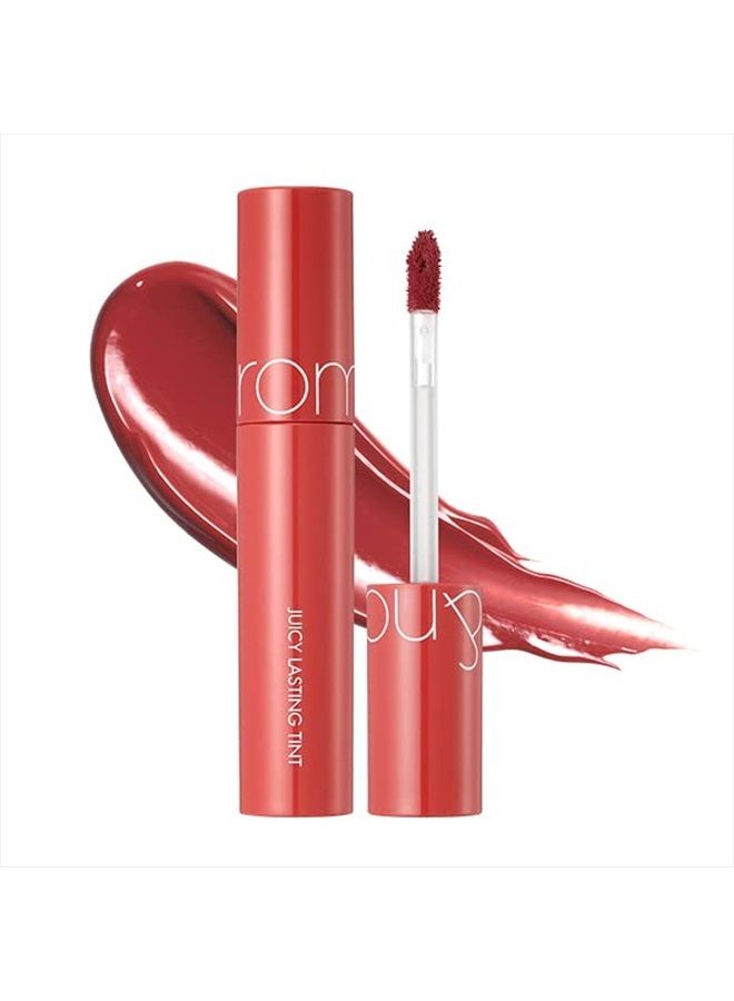 rom&nd Juicy Lasting Tint 07 JUJUBE, Vivid color, Juicy & Glossy Finish, Long-lasting, MLBB, moisturizing, Highly-Pigmented, Clear & Natural Makeup, Lip Tint for Daily Use, K-beauty, 5.5g / 0.2 oz - Image 1