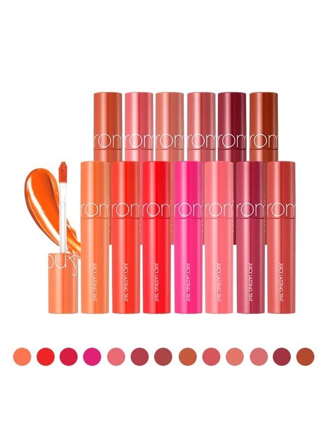 rom&nd Juicy Lasting Tint 07 JUJUBE, Vivid color, Juicy & Glossy Finish, Long-lasting, MLBB, moisturizing, Highly-Pigmented, Clear & Natural Makeup, Lip Tint for Daily Use, K-beauty, 5.5g / 0.2 oz - Image 2