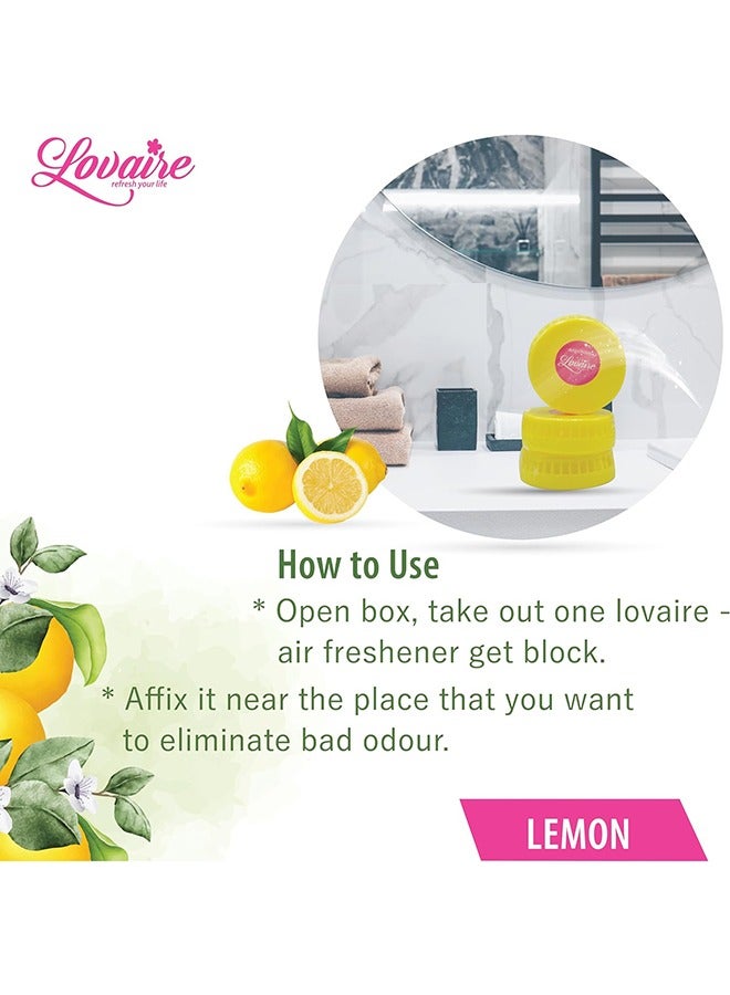 Lovaire Toilet Air Freshener, Pack of 3 (Citrus) - Image 3