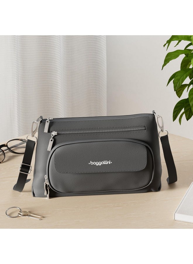 باجاليني حقيبة باجاليني النسائية الأصلية للاستخدام اليومي، لون أسود، مقاس واحد أمريكي - Image 1