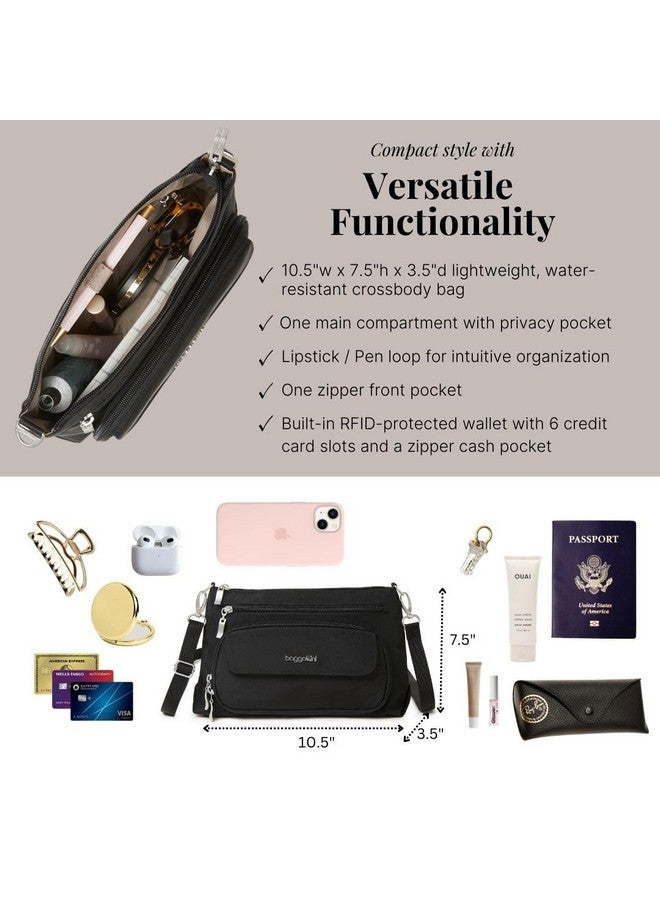 باجاليني حقيبة باجاليني النسائية الأصلية للاستخدام اليومي، لون أسود، مقاس واحد أمريكي - Image 4