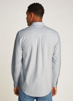 TOMMY JEANS Logo Print Regular Fit Oxford Shirt  - Image 2