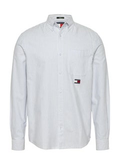 TOMMY JEANS Logo Print Regular Fit Oxford Shirt  - Image 5