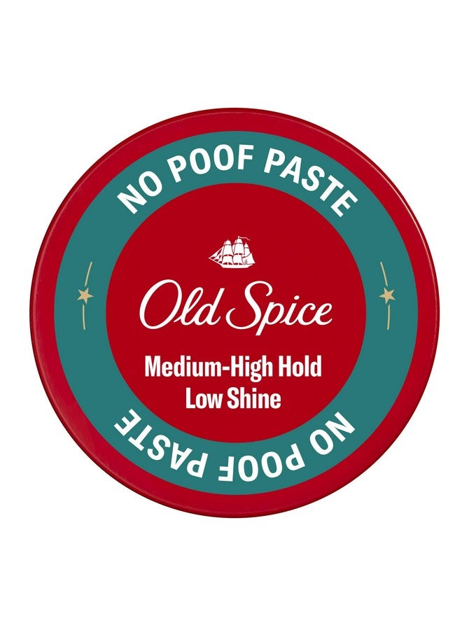 أولد سبايس معجون تصفيف الشعر نو-بوف من أولد سبايس للرجال، ثبات متوسط إلى عالي ولمعان خفيف، 2.22 أونصة - Image 1