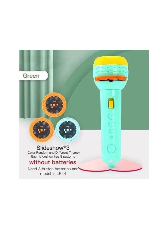 Generic Story Projector Flashlight for Kids – Educational Toy with 3 Slide Discs & 24 Images – Handheld Image Projector for Toddlers Ages 3+ – Bedtime Fun with Lights & Imagination - Image 3