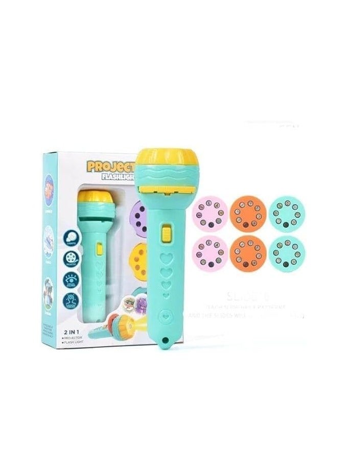 Generic Story Projector Flashlight for Kids – Educational Toy with 3 Slide Discs & 24 Images – Handheld Image Projector for Toddlers Ages 3+ – Bedtime Fun with Lights & Imagination - Image 4
