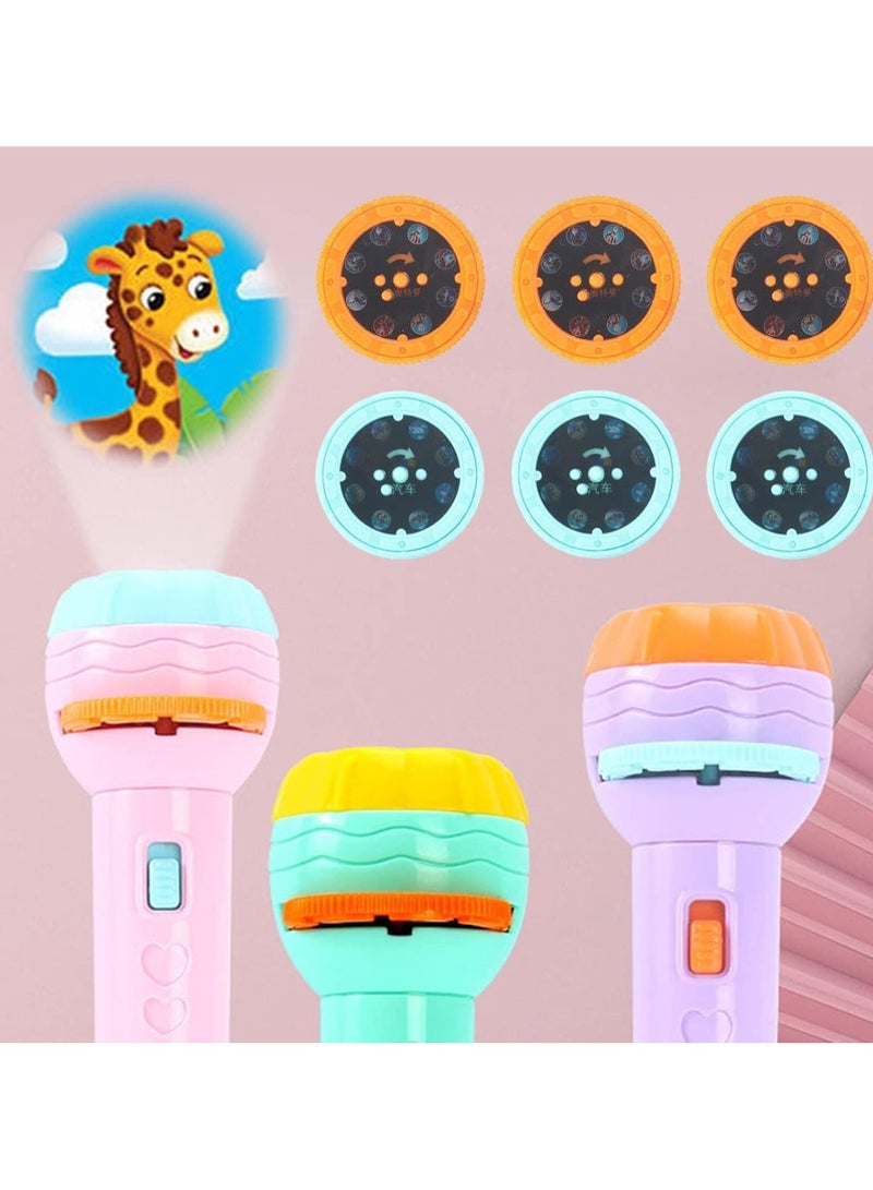 Generic Story Projector Flashlight for Kids – Educational Toy with 3 Slide Discs & 24 Images – Handheld Image Projector for Toddlers Ages 3+ – Bedtime Fun with Lights & Imagination - Image 5