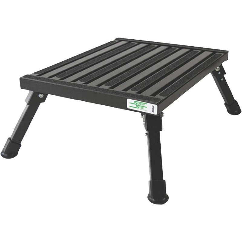 Safety Step F08CBLK 15 x 19 Black Large Folding Safety Step