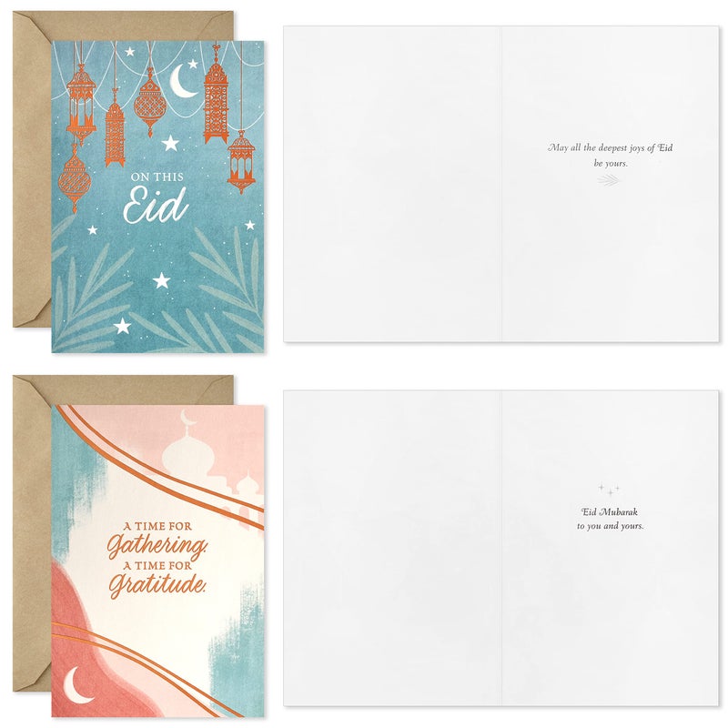 Hallmark Eid al-Fitr or Eid Al-Adha Cards Assortment (16 Cards with Envelopes) - Image 4