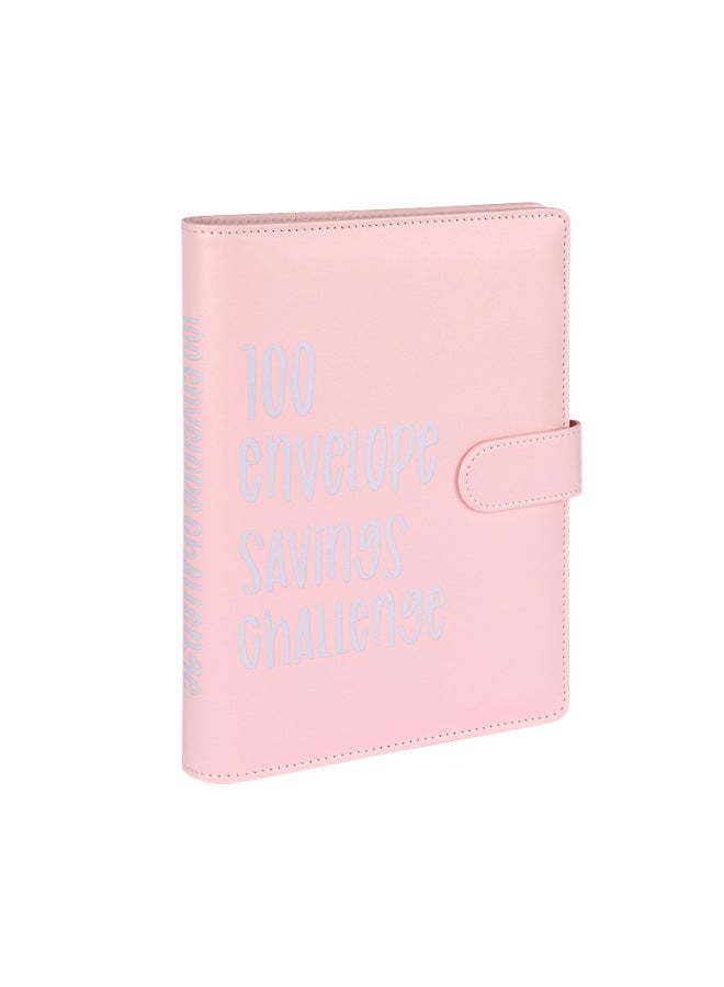 HONGYANG Envelope Challenge Binder Couple's 100-day Challenge Saving Savings Hand Account Notebook - Image 1