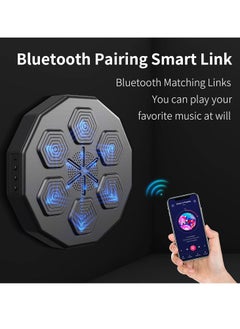 Electronic Music Boxing Machine – Bluetooth Smart Wall-Mounted Punching Pad with Boxing Gloves for Interactive Workouts - pzsku/Z366C277CE1916A5075DBZ/45/_/1730878927/b451c374-ae5e-45c3-9958-430946f33ea2