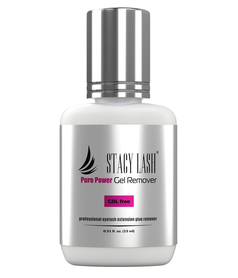 Eyelash Extension Remover by Stacy Lash 051 floz 15 ml Odorless Lash Remover for Lash Extensions 60 Sec Dissolution Lash Glue RemoverProfessional Lash Tech Supplies