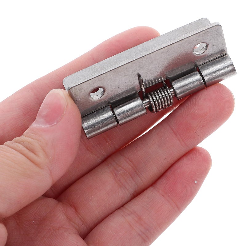 4Pcs 304 Stainless Steel Self Closing Door Spring Hinges Automatic Interior Door Hardware - Image 5
