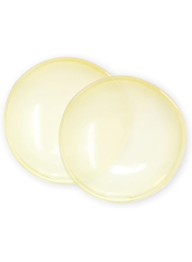Ameda ComfortGel HydroGel Soothing Nursing Pads | Breast Pads | Hydrogel Nipple Pads for Breastfeeding | Reusable Cooling Nipple Gel Pads | Breastfeeding Supplies Nursing Gel Pads | 2 Pair (4 Count) - Image 1