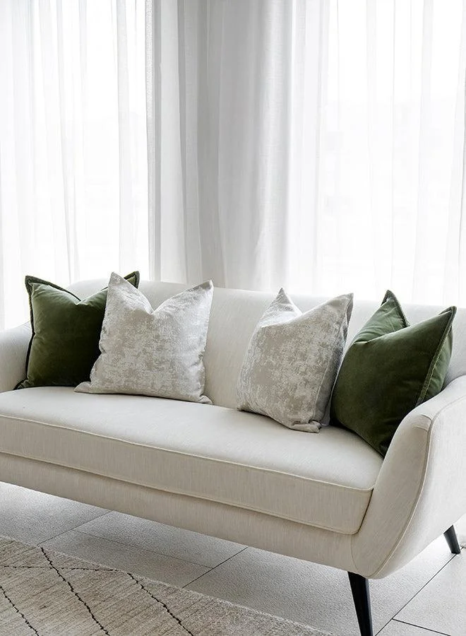 KNOT HOME Cushion Jayce Bundle (with filler) Pillow Knot Home Cover Set for Modern Sofa Contemporary Living Room Bedroom and Office Soft Washable
