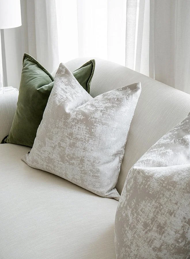 KNOT HOME Cushion Jayce Bundle (with filler) Pillow Knot Home Cover Set for Modern Sofa Contemporary Living Room Bedroom and Office Soft Washable
