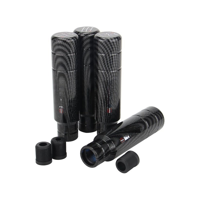 Gear Shift Knob: Black Aluminum Material - Direct Replacement No Modification Needed Universal Fit for Most Vehicles With 3 Adapters for Automatic or Manual Transmission - Image 4