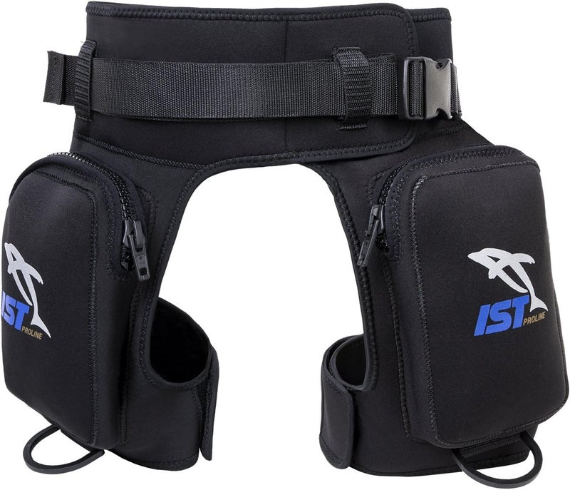 Ist Dive Pocket Holster Belt for Scuba Diving Storage, Cargo Thigh Pouch for Gear & Equipment - Image 1
