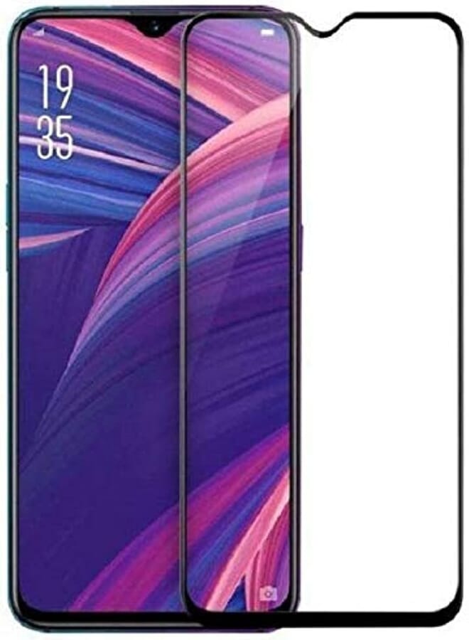 Tempered Glass Screen Protector For Huawei Y7 Prime 2019 - Black 5D,Multicolor