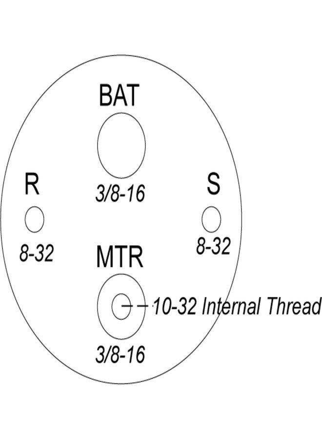 DB Electrical SDR6058 Starter Solenoid Compatible With/Replacement For Chevrolet Buick GMC Pontiac Oldsmobile Cadillac Jeep AMC (1973-1990) 10MT 20MT Long / 1114247, 1114251, 1114252, 1114253 - Image 2