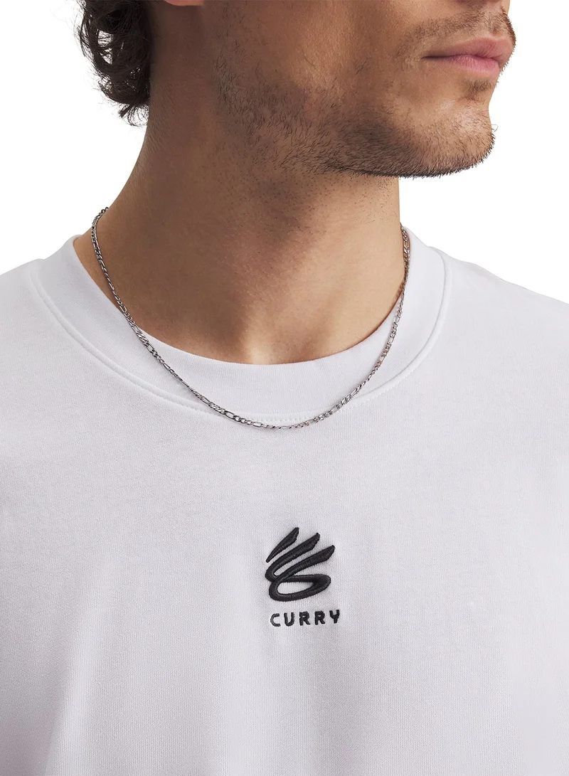 UNDER ARMOUR  Curry Logo T-Shirt for Men | Best Price UAE