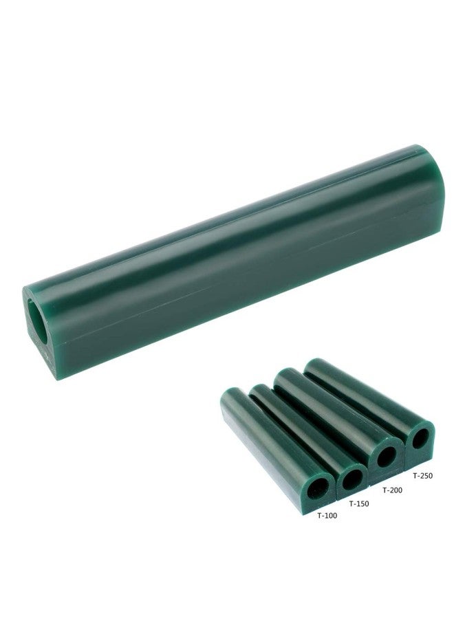 klarako Jewelry Ring Green Carving Wax Tube, Carving Wax Ring Tube for Making Rings Mold Round Wax Tube with Centred Hole/Hard Wax/Solid Carving Wax Tube Blank Large Flat Side Tube (T100) - Image 3