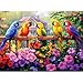 DAGIRT 300 Piece Puzzles for Adult Colorful Parrots Jigsaw Puzzle 300 Pieces for Adults Kids Seniors Beautiful Challenging Garden House Adults Puzzle for Family and Friends Party Gifts 20515 in - Image 2