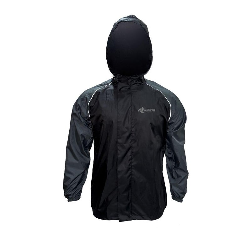 Raida Unisex Adult Polyester Drymax Standard Length Rain Jacket | Waterproof Zipper Pockets | Light - Image 5
