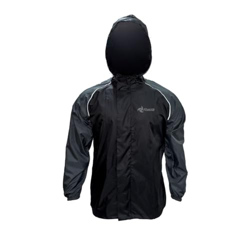 Raida Unisex Adult Polyester Drymax Standard Length Rain Jacket | Waterproof Zipper Pockets | Light - Image 1