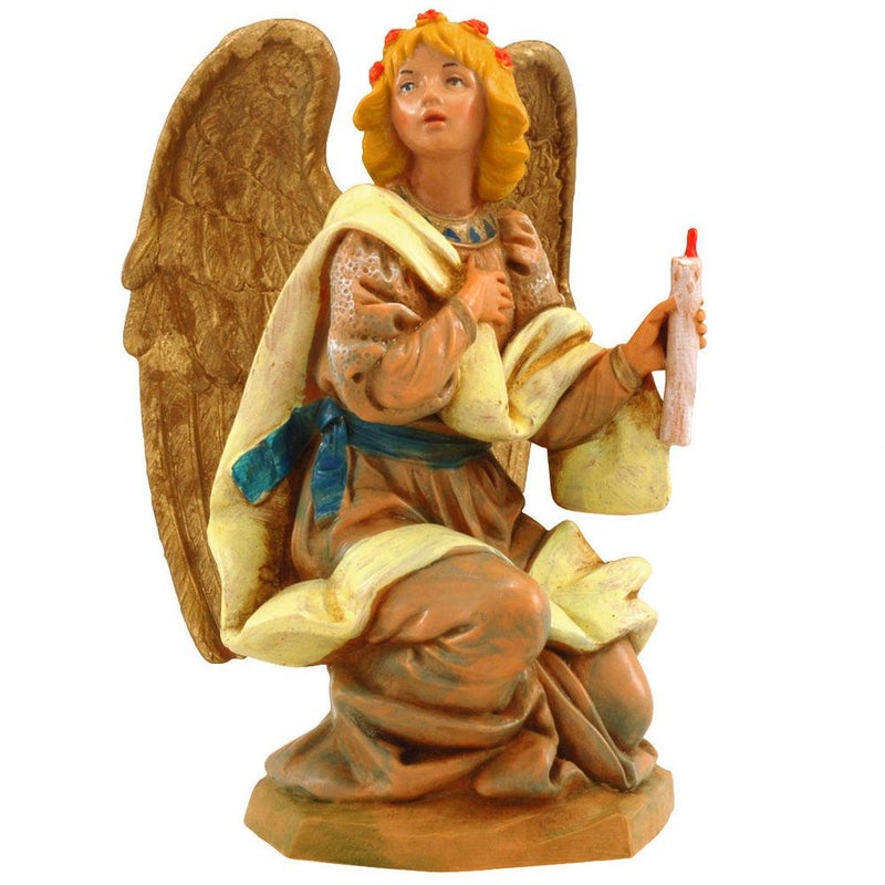 Fontanini by Roman Kneeling Angel 75 Scale Nativity Figure Made in Italy